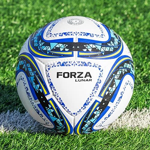 כדור כדורגל של פורזה ירח כדור כדורגל - גודל 3, גודל 4 וגודל 5 כדורים | כדורי כדורגל אימונים ומשחקים | חבילה של